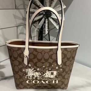 Coach Mini City tote